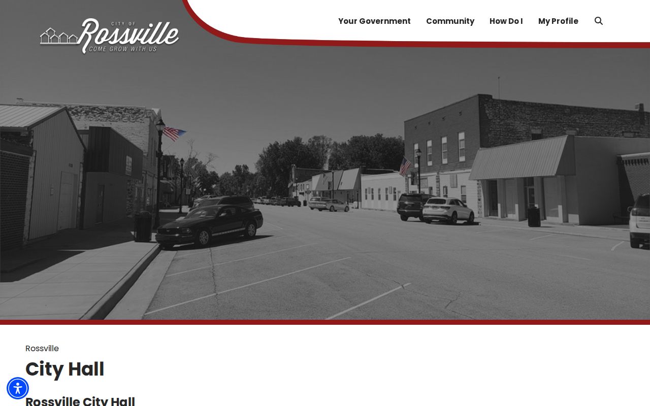 Rossville court docket City Hall contact