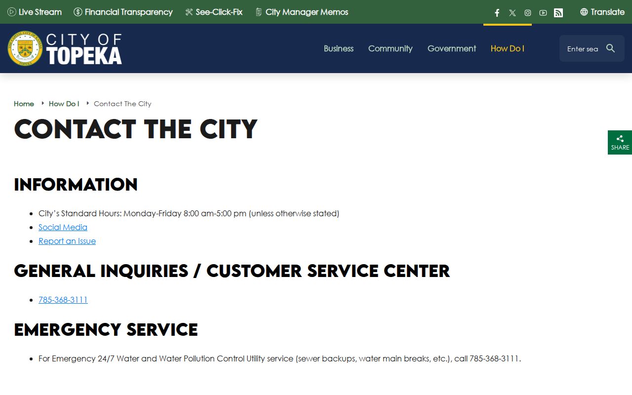 Topeka court docket municipal court contact